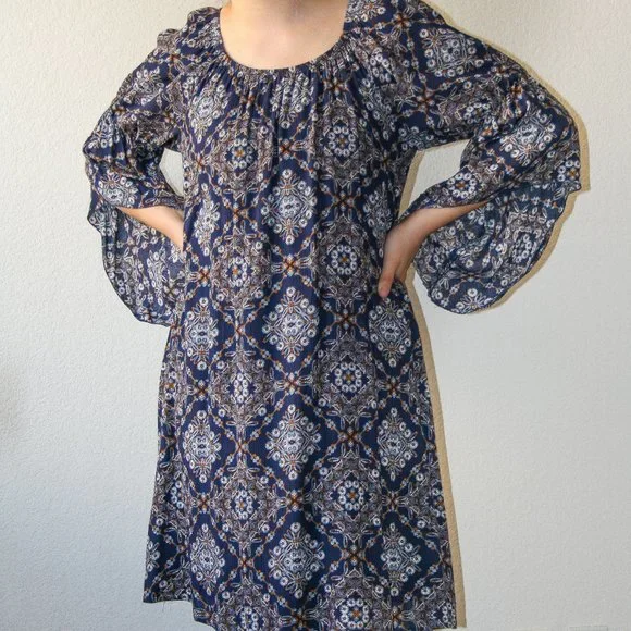 made in usa boho dresses Inaya Boho Tiered Dress in Sage Sage / Small